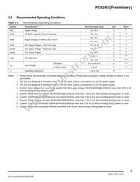 PCX8240VTPU200EZD3 Datasheet Page 9