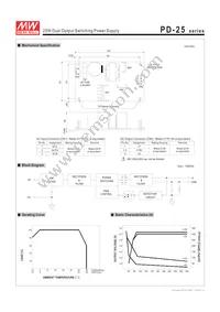 PD-25A Datasheet Page 2