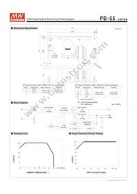 PD-65A Datasheet Page 2