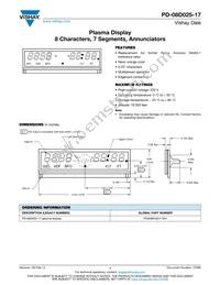 PD008D02517S51 Datasheet Cover