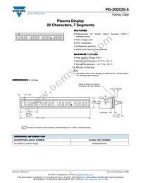 PD020D02505S51 Datasheet Cover