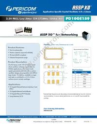 PD10GE159 Datasheet Cover