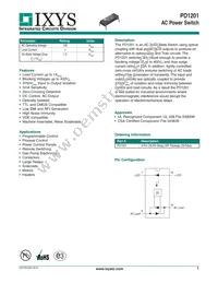 PD1201S Datasheet Cover