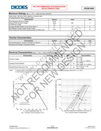 PD3R1600-7 Datasheet Page 2