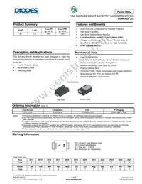 PD3S160Q-7 Datasheet Cover