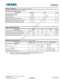 PD3S160Q-7 Datasheet Page 2