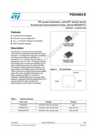 PD54003S-E Datasheet Cover