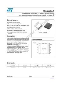PD55008L-E Datasheet Cover