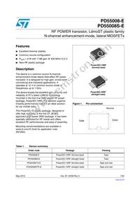 PD55008STR-E Datasheet Cover