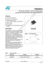 PD85006-E Datasheet Cover