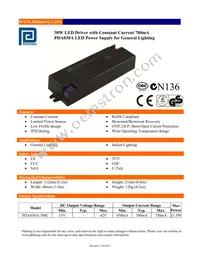 PDA030A-700C Datasheet Cover