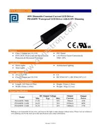 PDA040W-700B Datasheet Cover