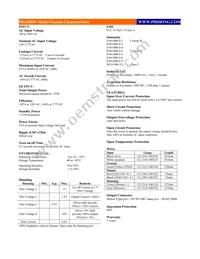 PDA050W-450G Datasheet Page 2