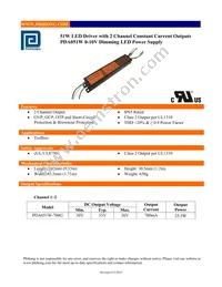 PDA051W-700G Datasheet Cover