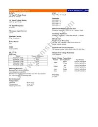 PDA060W-700B Datasheet Page 2