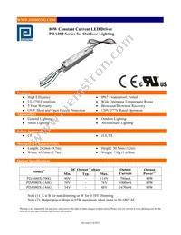 PDA080W-700G Datasheet Cover