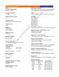 PDA080W-700G Datasheet Page 2
