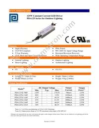 PDA125W-3A1F Datasheet Cover