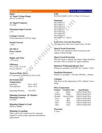 PDA125W-48VF Datasheet Page 2