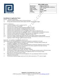 PDA150B-S700G Datasheet Page 3