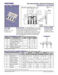 PDI-E840 Datasheet Cover