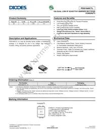 PDS1040CTL-13 Datasheet Cover