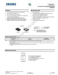 PDS1045-13 Datasheet Cover