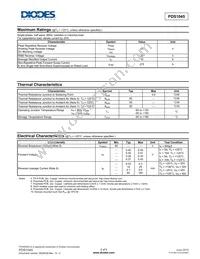PDS1045-13 Datasheet Page 2