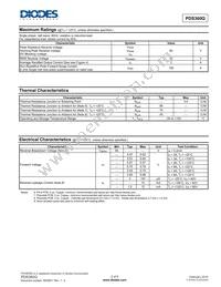 PDS360Q-13 Datasheet Page 2