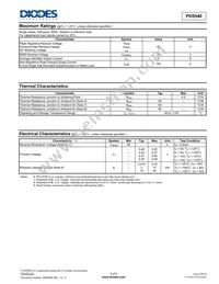 PDS540-13 Datasheet Page 2