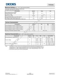 PDS540Q-13 Datasheet Page 2