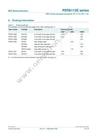 PDTA113ES Datasheet Page 16