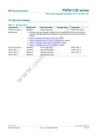 PDTA113ES Datasheet Page 17