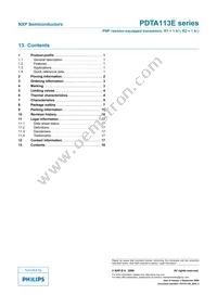 PDTA113ES Datasheet Page 19