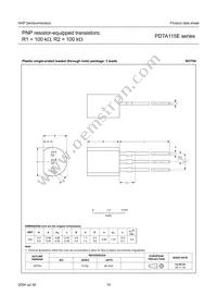 PDTA115ES Datasheet Page 11