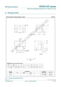 PDTA115TS Datasheet Page 7