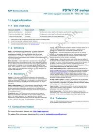 PDTA115TS Datasheet Page 17