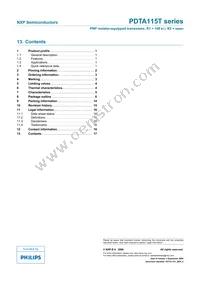 PDTA115TS Datasheet Page 18