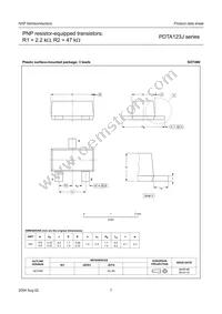 PDTA123JS Datasheet Page 7