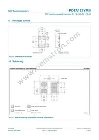 PDTA123YMB Datasheet Page 8