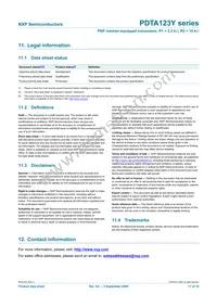 PDTA123YS Datasheet Page 18