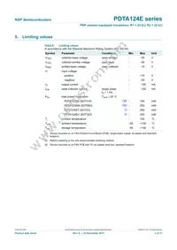 PDTA124EM Datasheet Page 4