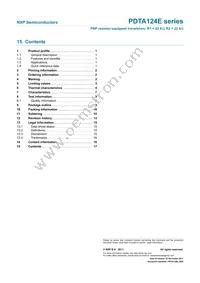 PDTA124EM Datasheet Page 18