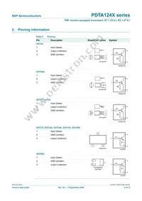 PDTA124XS Datasheet Page 3