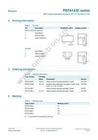 PDTA143EE Datasheet Page 2