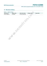 PDTA143ZMB Datasheet Page 9