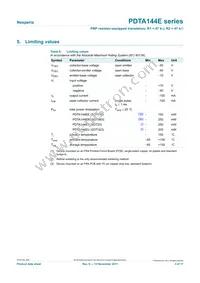 PDTA144EE Datasheet Page 3
