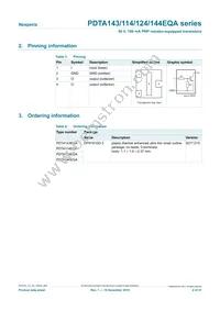 PDTA144EQAZ Datasheet Page 2