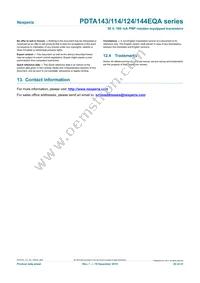 PDTA144EQAZ Datasheet Page 20