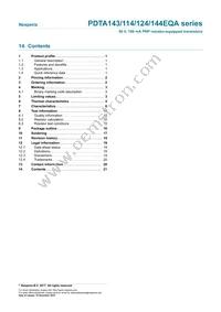 PDTA144EQAZ Datasheet Page 21